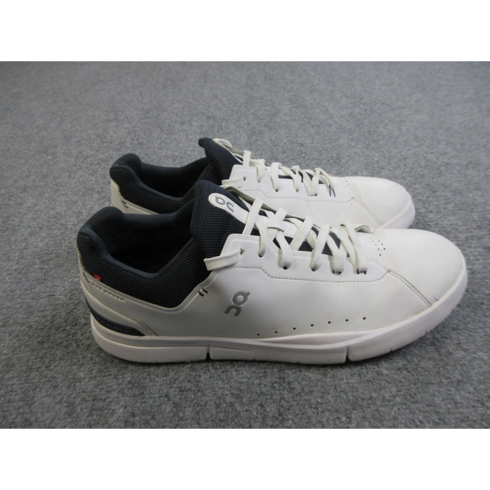 On The Roger Shoes Mens Size 14 White Tennis Lifestyle Sneakers Swiss Running